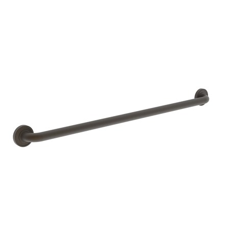 Newport Brass 39" L, Two Post, Solid Brass, 36" Grab Bar in Weathered Brass, Weathered Brass 1020-3936/03W